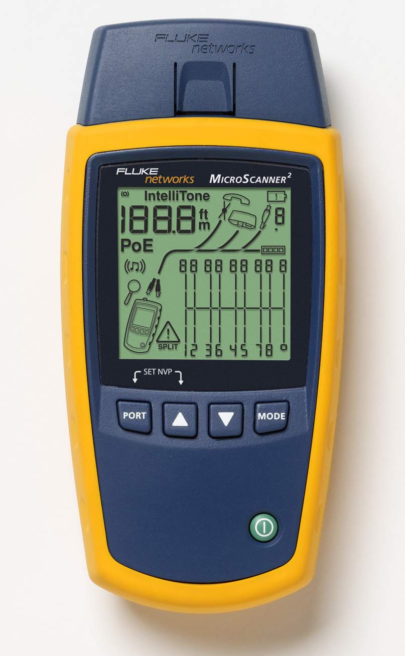 FLUKE NETWORKS MicroScanner PoE Измерители сопротивления